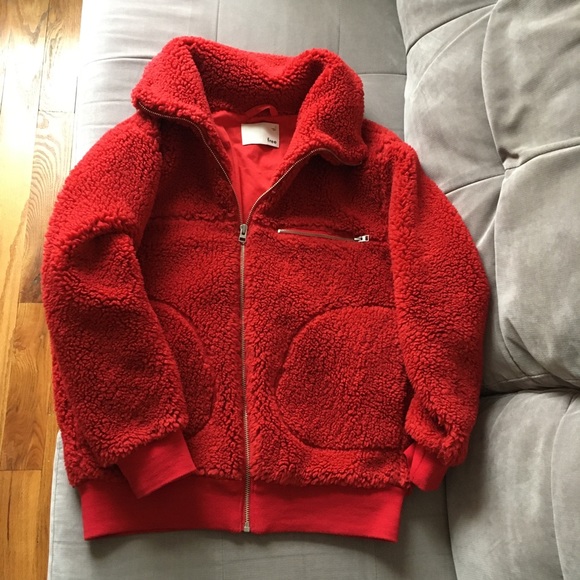 Aritzia Jackets & Blazers - SOLD - Aritzia Teddy Jacket